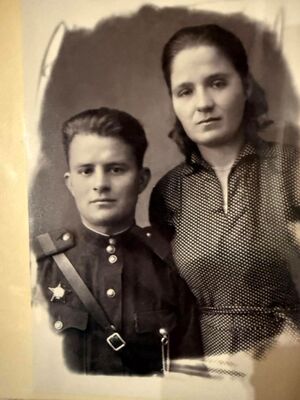 Михайло і Варвара Сірики, 1947.jpg